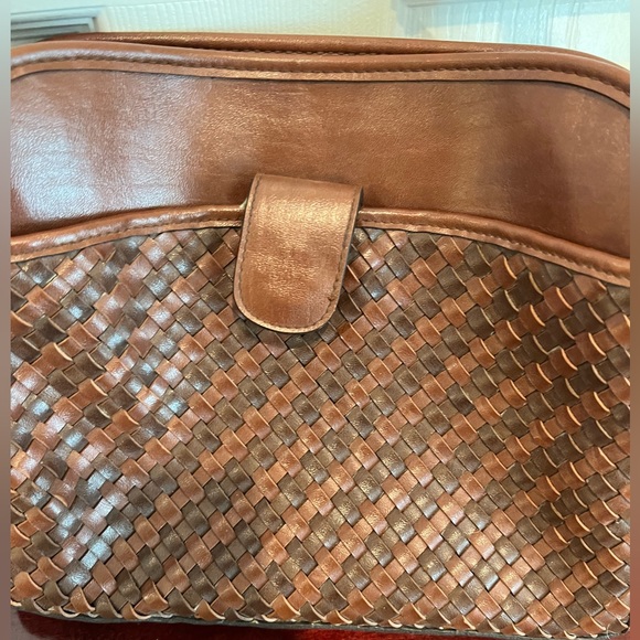 Vintage Leather Crossbody Purse - Picture 2 of 6